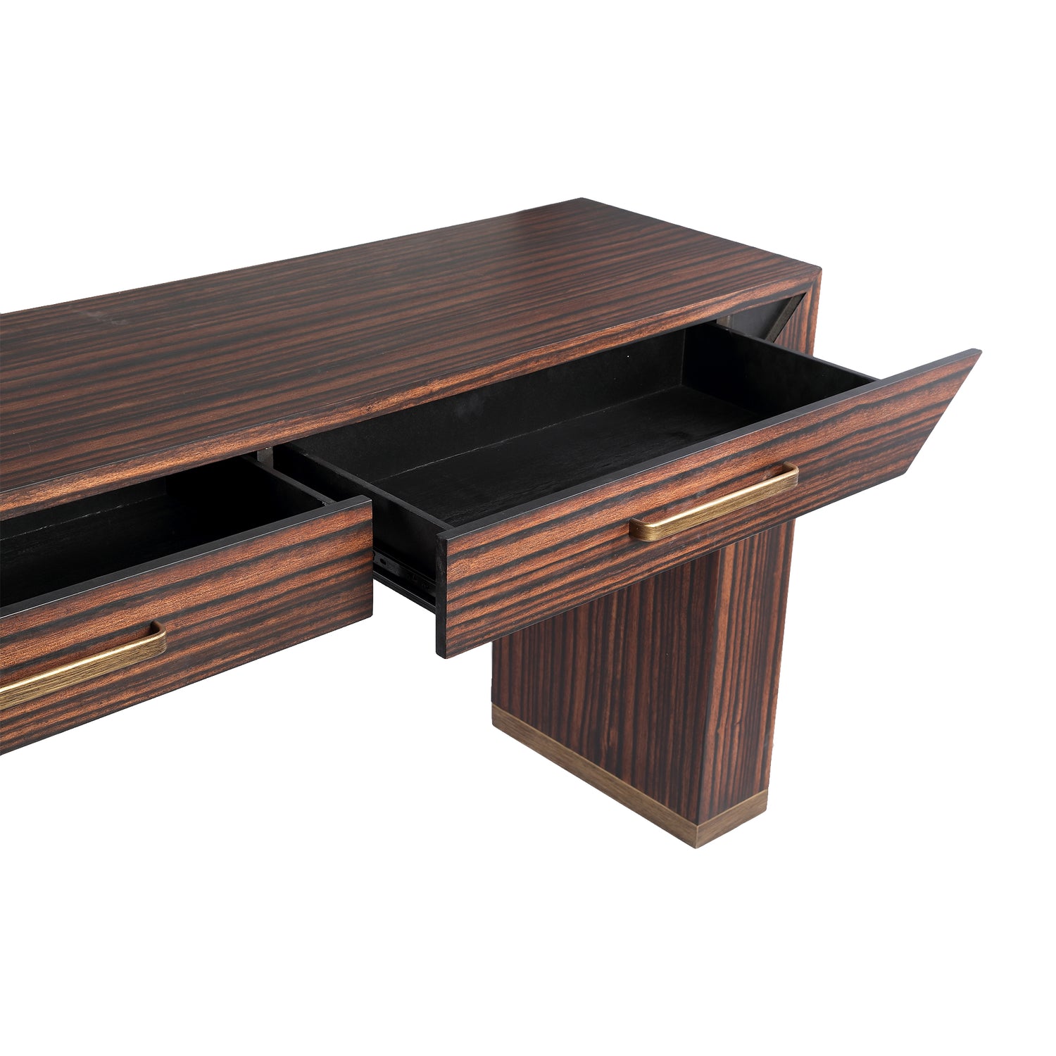 Sidetable / Bureau Tiess Hout 2 Lades PTMD