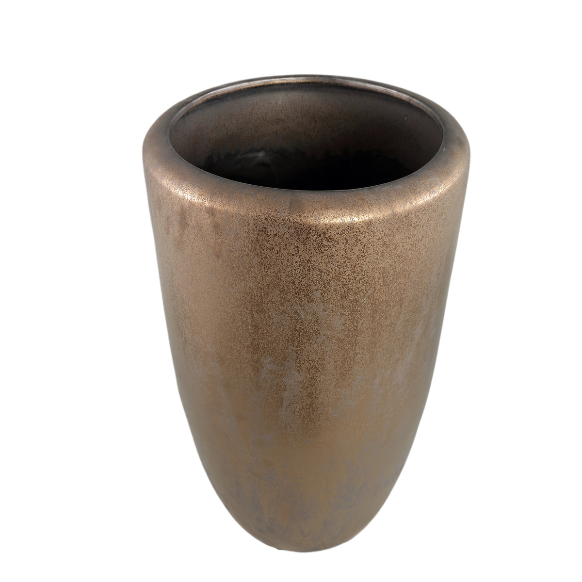 Kyleigh Bronze Rund Keramik Topf Smooth High XL PTMD
