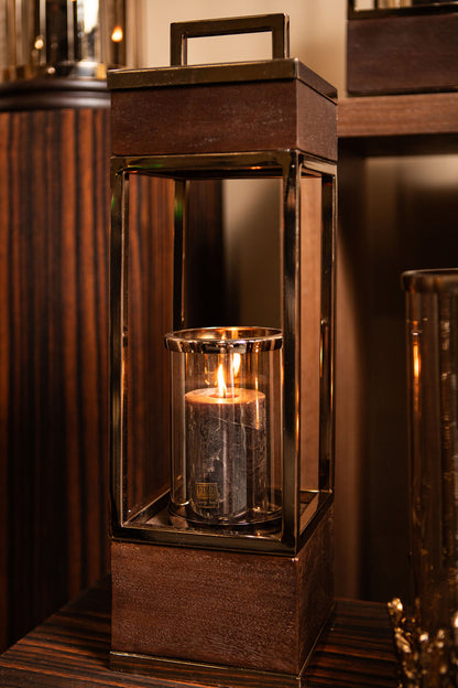 Stanne BrownGold Mangowood Lantern St. Steel S PTMD