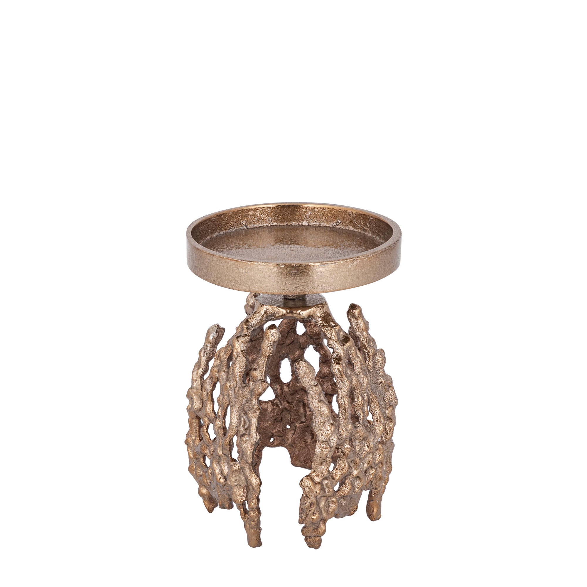 Kandelaar Barrie - 11x11x17cm PTMD