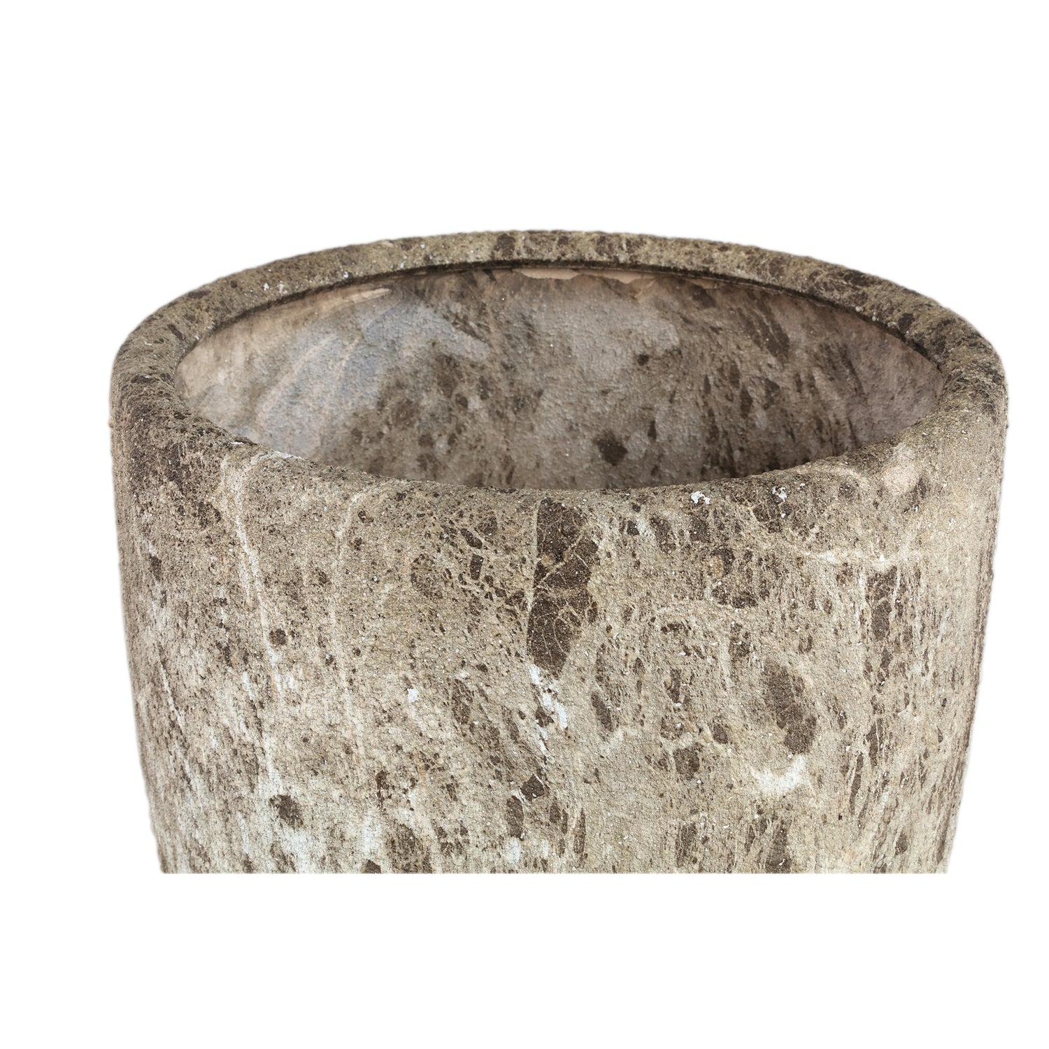 Miah Keramische Bloempotten Marmerlook Set van 3 PTMD