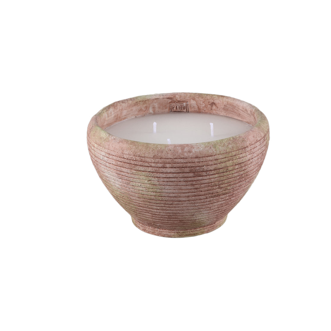 Outdoor Kaars Pedro Bruin Cement Streep Large PTMD