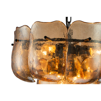 Hanglamp Vila Amber Glas Rond Small PTMD