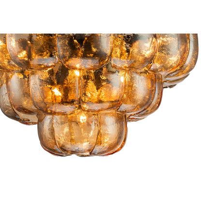 Hanglamp Vila Amber Glas Rond Large PTMD