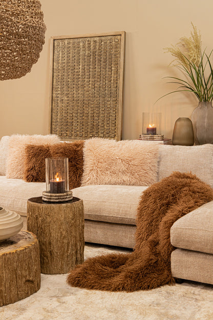 Pot Kody Beige Stone Wash casted alu ribbed pot L PTMD