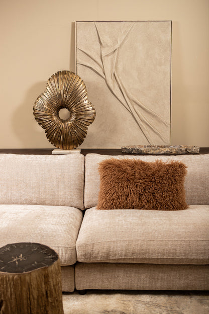 Vija Gold Casted Alu Organic Open Statue S PTMD