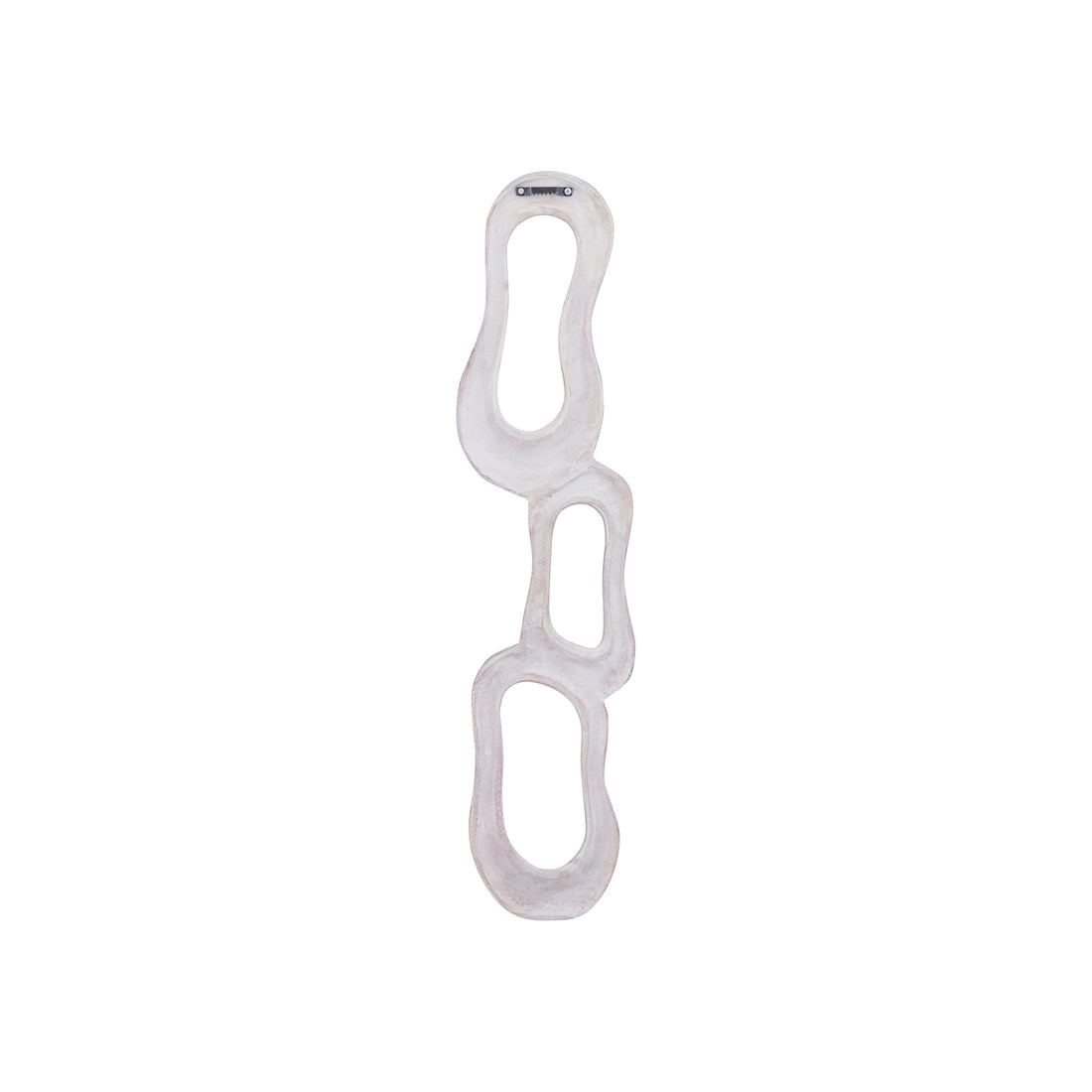 Wanddeco Camare Abstract Design Gegoten Aluminium Beige Small PTMD