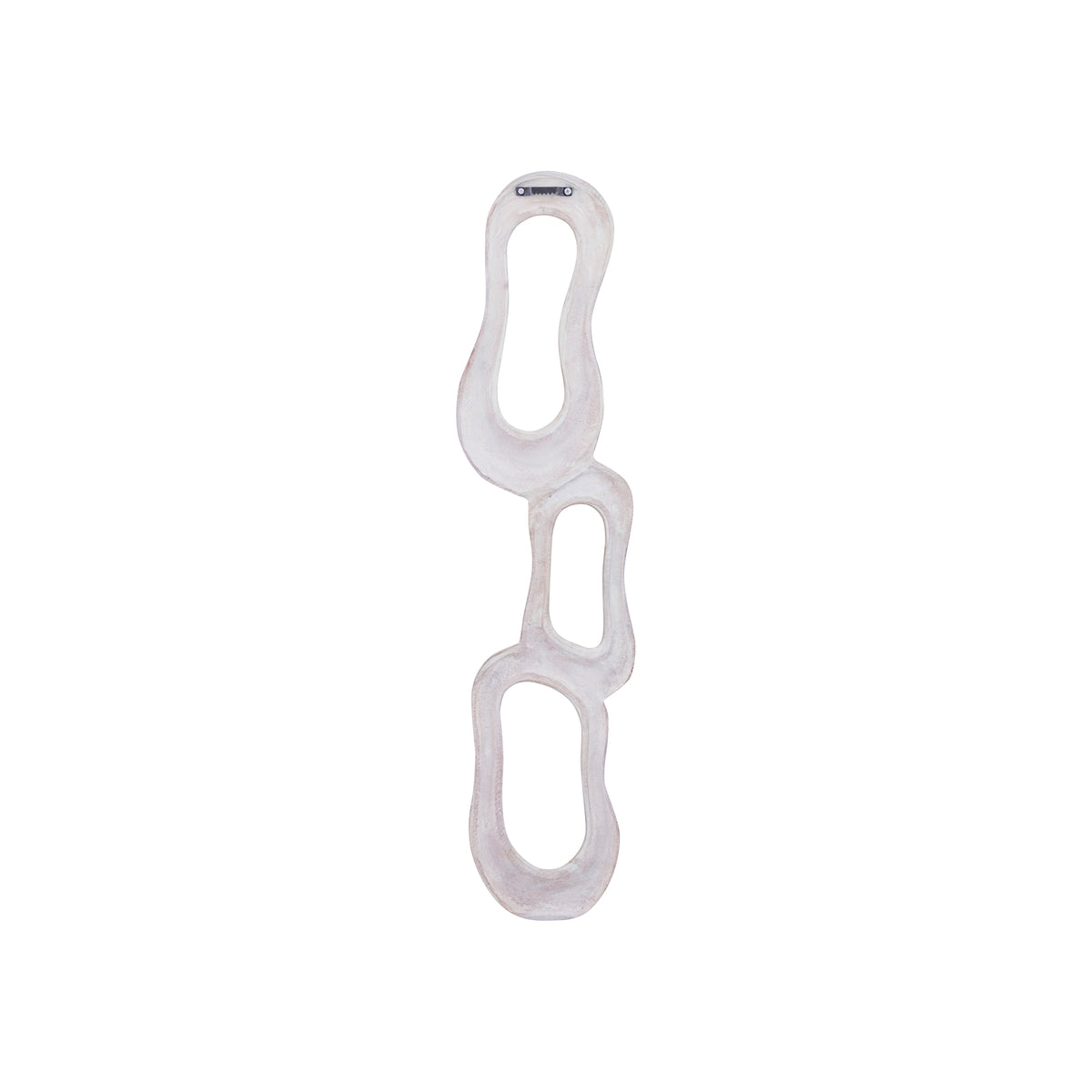 Wanddeco Camare Abstract Design Gegoten Aluminium Beige Small PTMD