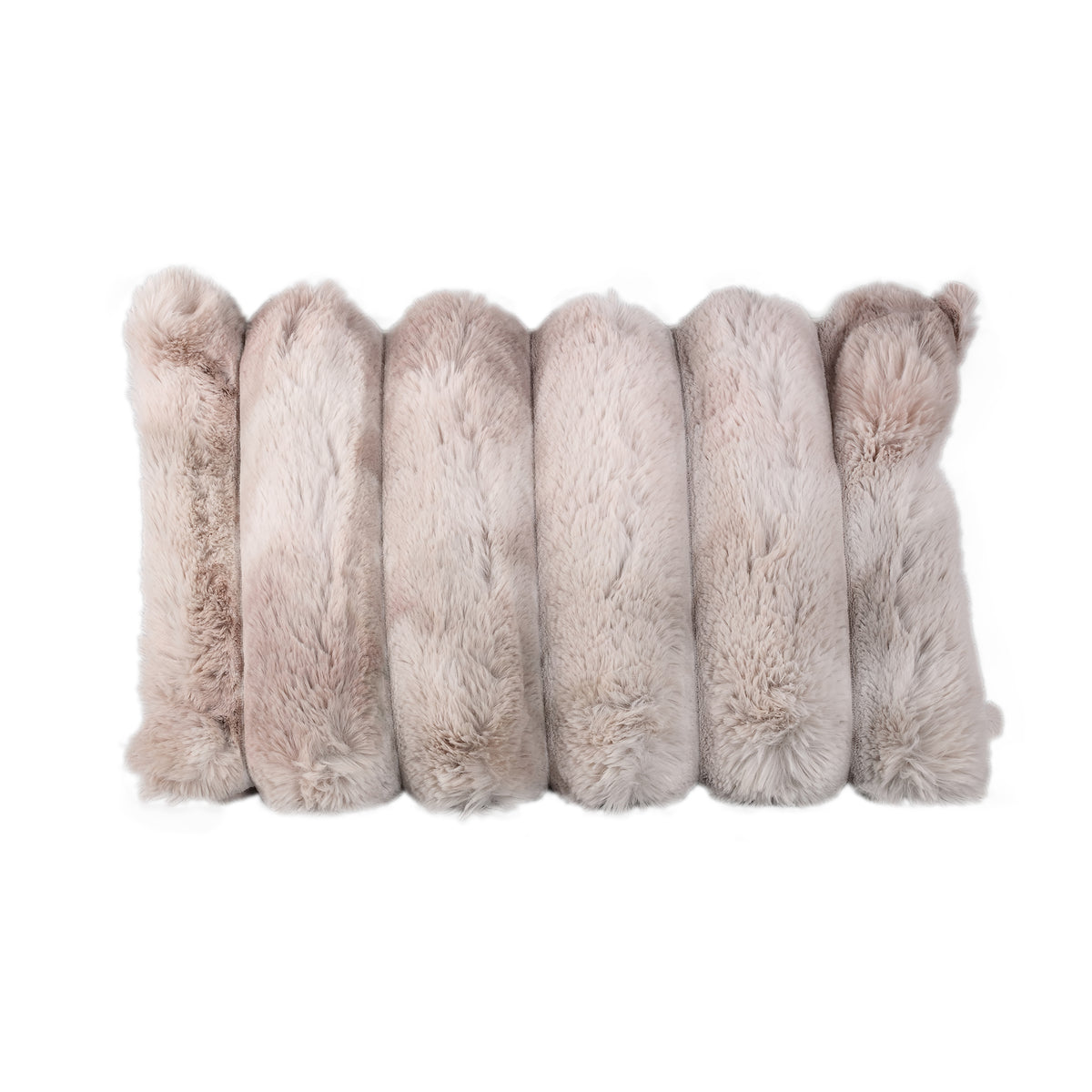 Kussen Divvo Beige Brede Rib Rechthoek PTMD