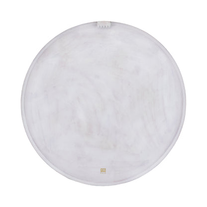 Rond Wandpaneel Raizo Aluminium Beige Large PTMD