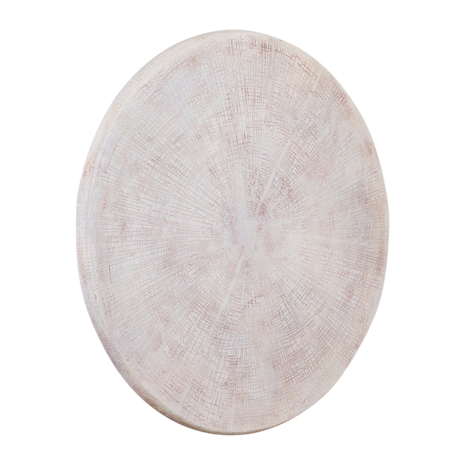 Rond Wandpaneel Raizo Aluminium Beige Large PTMD