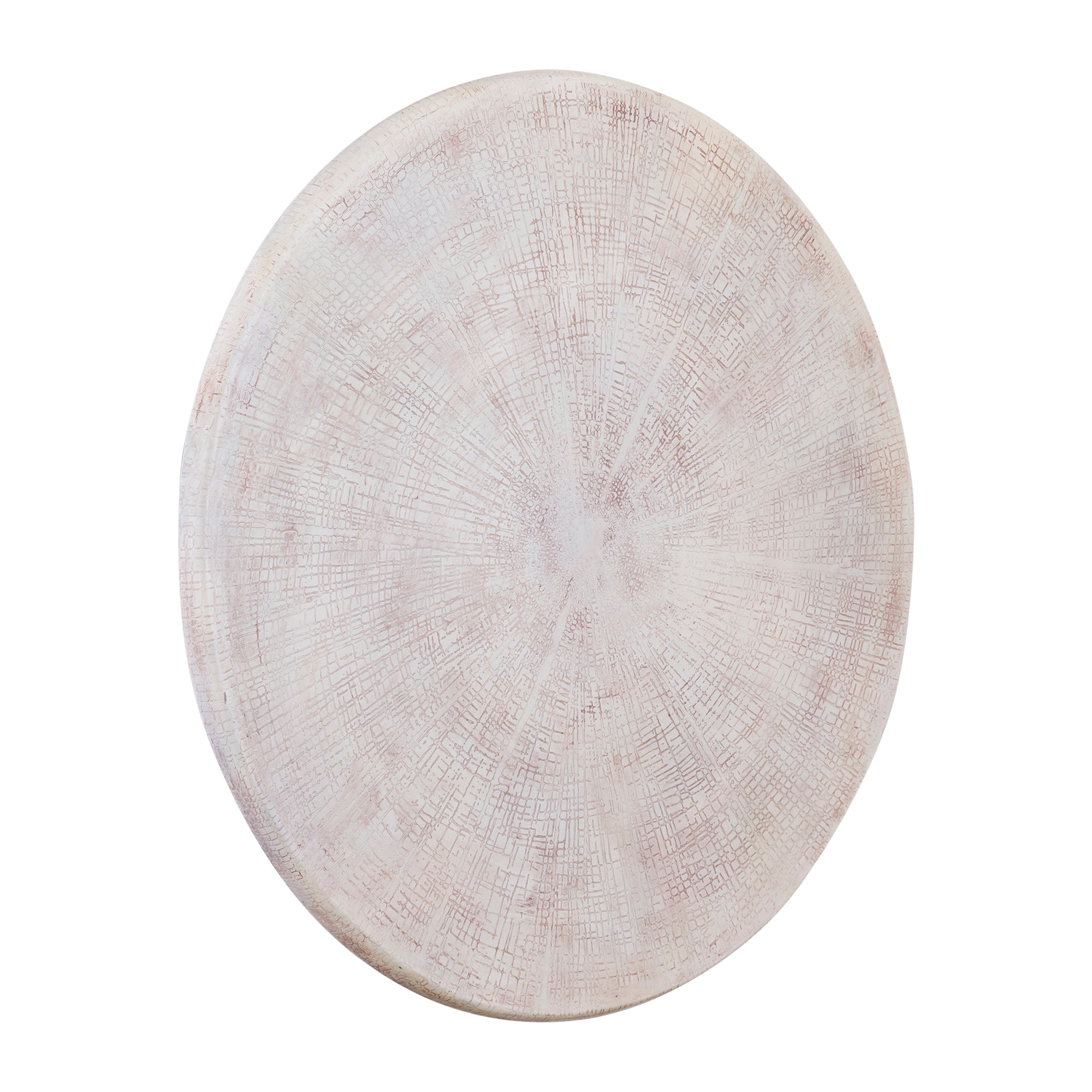 Rond Wandpaneel Raizo Aluminium Beige Large PTMD