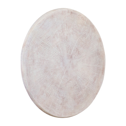 Rond Wandpaneel Raizo Aluminium Beige Large PTMD