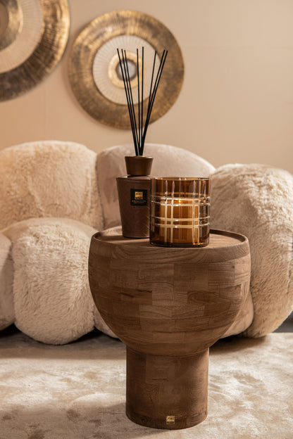 Ronde Sidetable Erno Mangohout Naturel PTMD