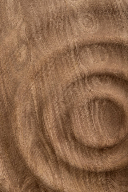 Rond Wandpaneel Mattin Mangohout Naturel Large PTMD