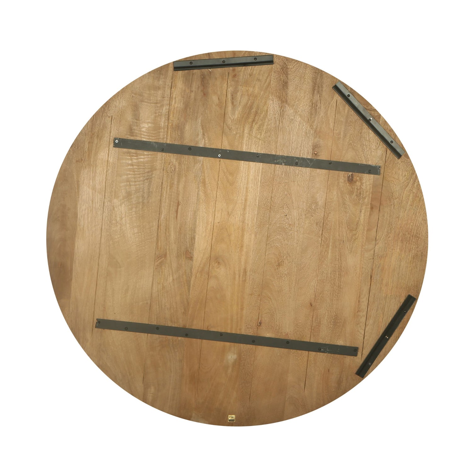 Rond Wandpaneel Mattin Mangohout Naturel Large PTMD