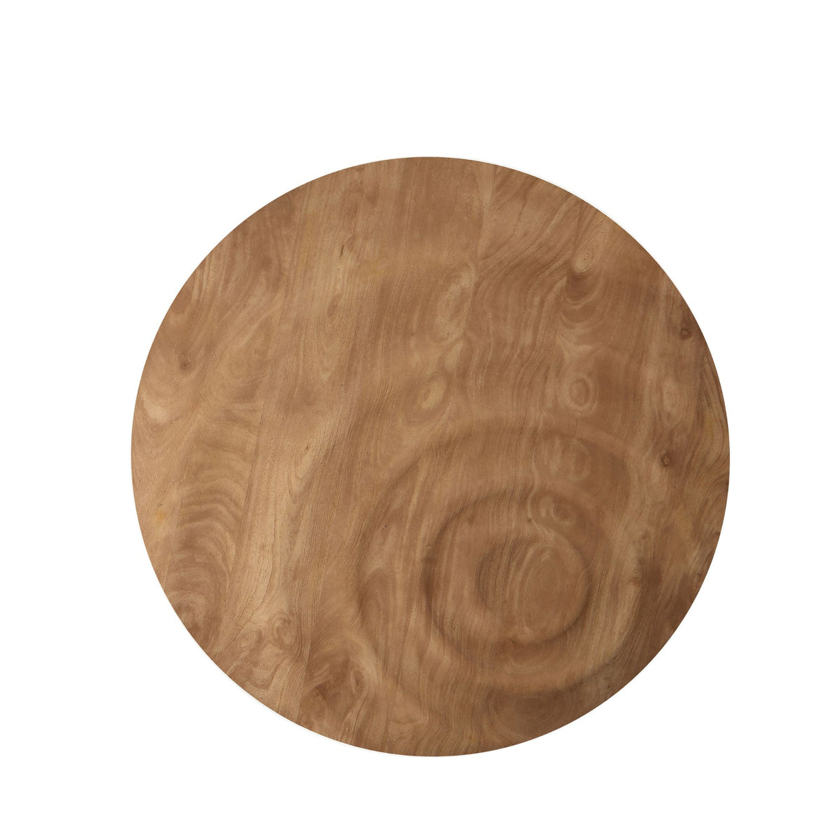 Rundes Wandpaneel Mattin Mangoholz Natur Klein PTMD