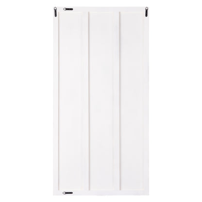 Seline White MDF Wavy Stripe Layer Wall Panel L PTMD