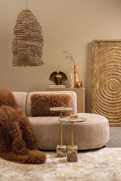 Hanglamp Dayo Naturel Papier Touw Open Rond PTMD