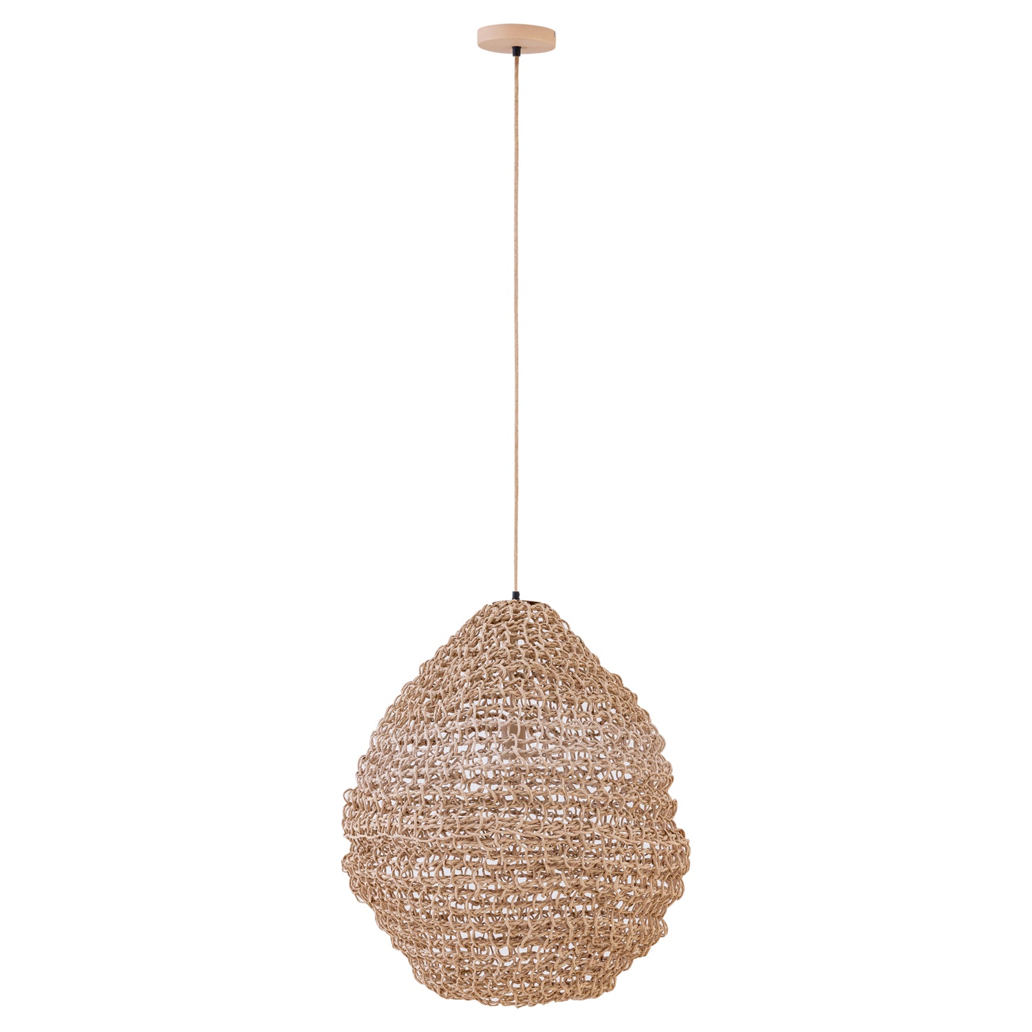 Hanglamp Dayo Naturel Papier Touw Closed Ball Large PTMD