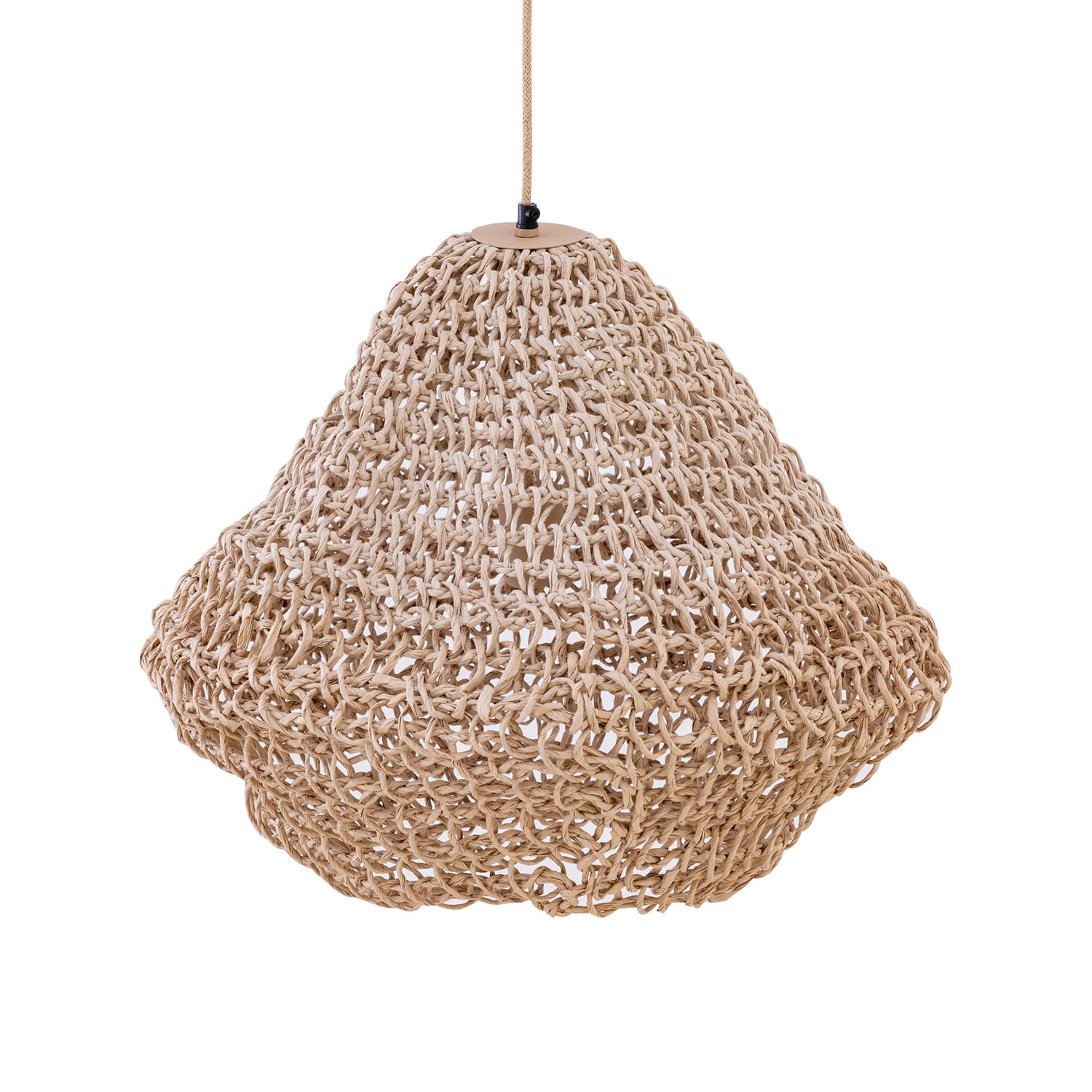 Hanglamp Dayo Naturel Papier Touw Closed Ball Small PTMD