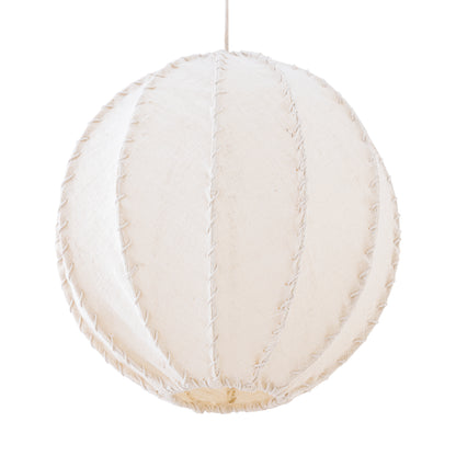 Hanglamp Myka Creme Jute Bolvorm Large PTMD