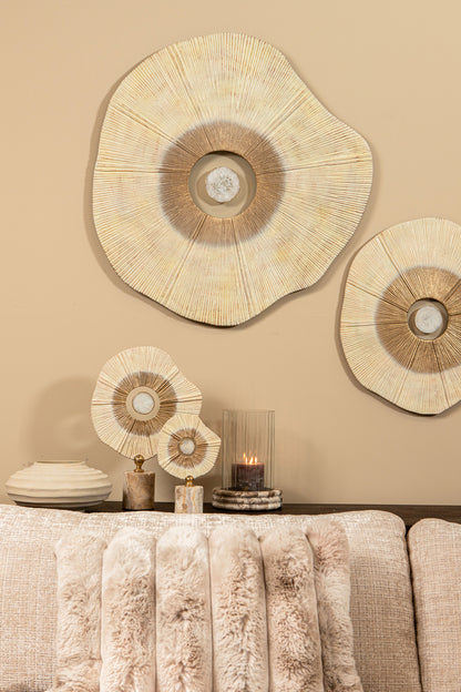Kody Beige Stone Wash casted alu ribbed pot S PTMD