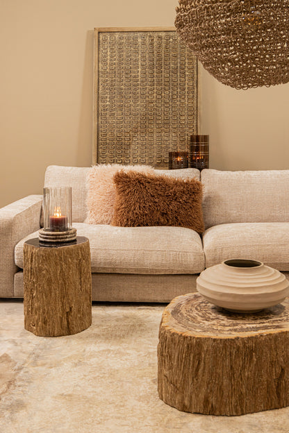 Kody Beige Stone Wash casted alu ribbed pot S PTMD