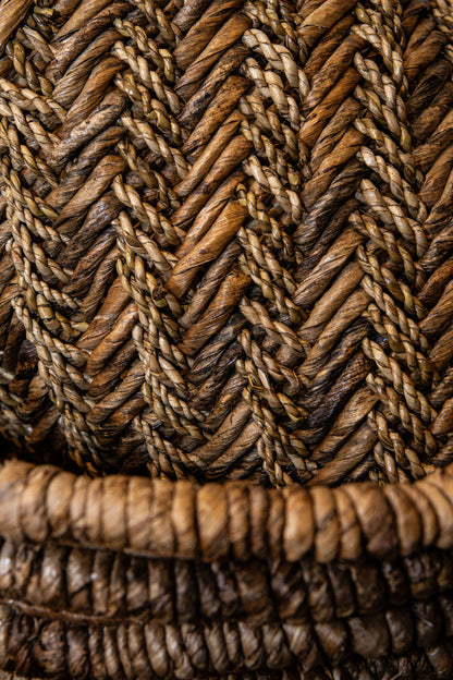 Keili Natural Seagrass Basket Set Of 3 Rectangle PTMD