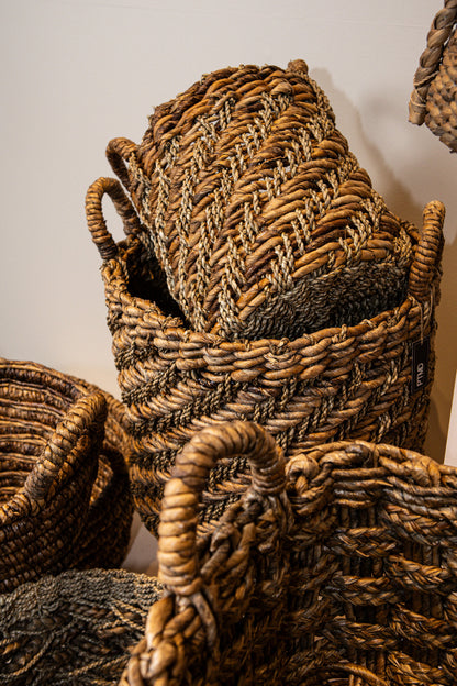Randye Natural Seagrass Basket Taps PTMD