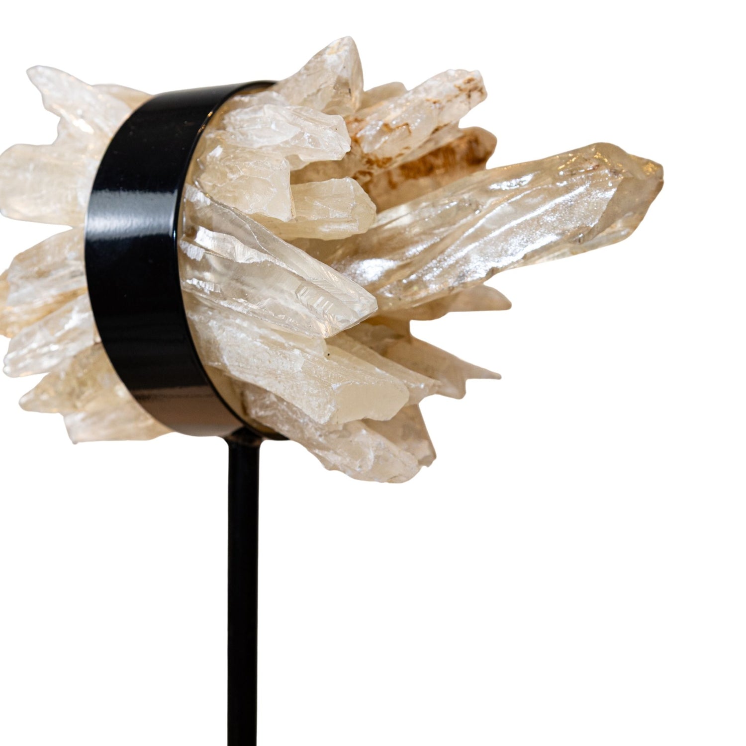 Yerin Natural Quartz Mineral Cluster Deco Statue S PTMD