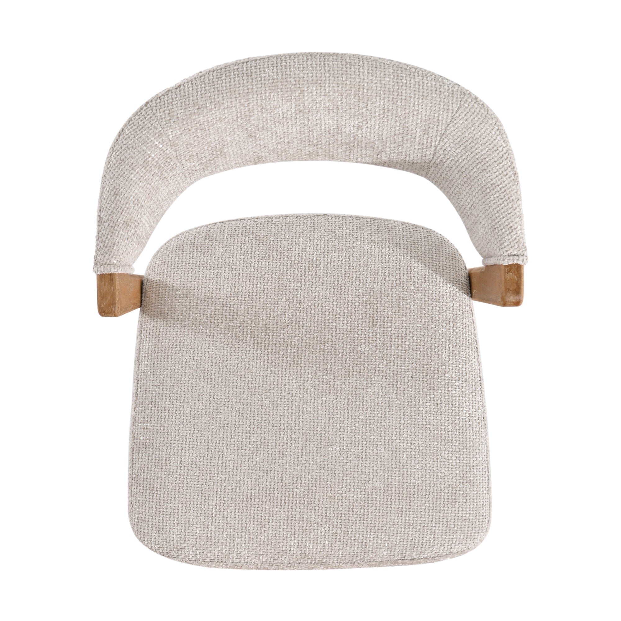 Eetkamerstoel Kael Taupe Legacy 3 Mink Rubberhout PTMD