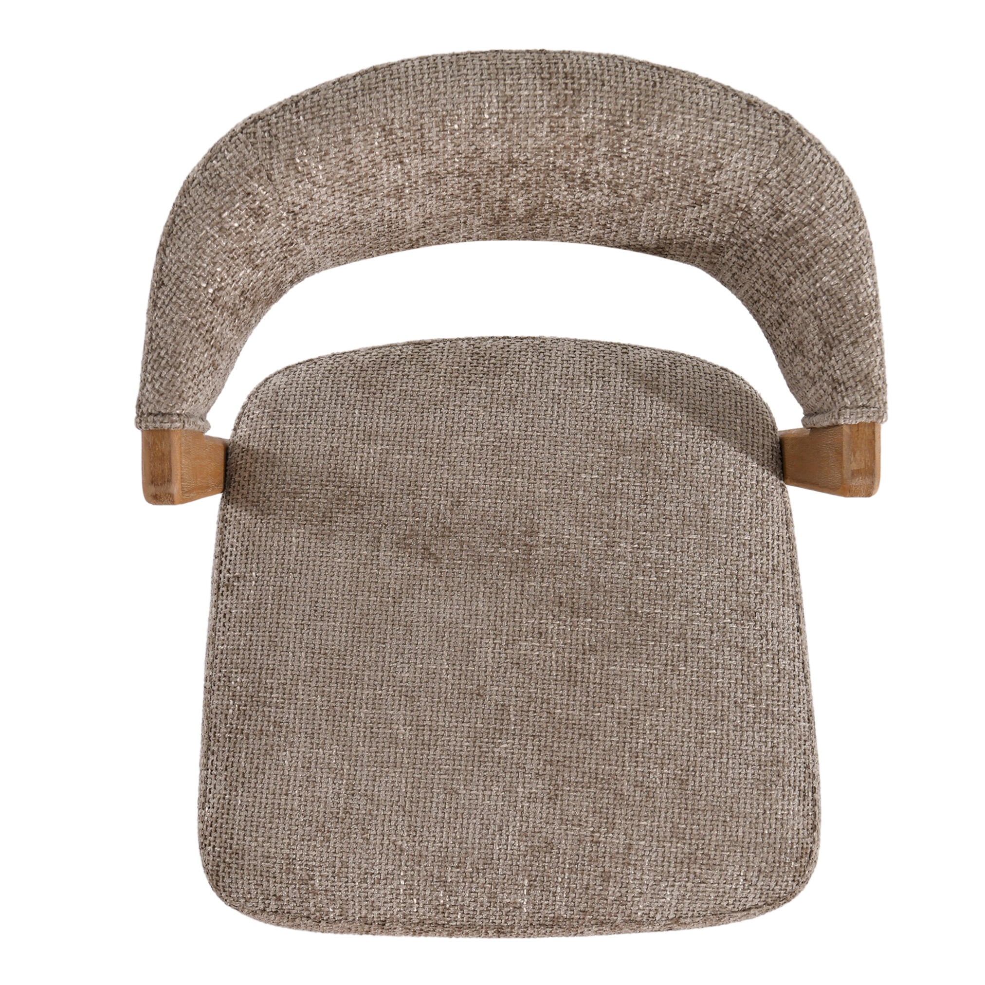 Eetkamerstoel Kael Taupe Legacy 3 Mink Rubberhout PTMD
