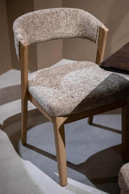 Eetkamerstoel Kael Creme Legacy 15 Dove Rubberhout PTMD