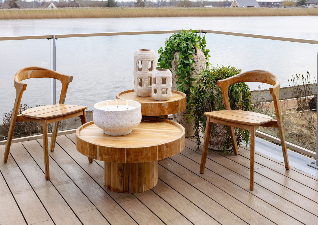 Salontafel Tiera Naturel Hoog PTMD