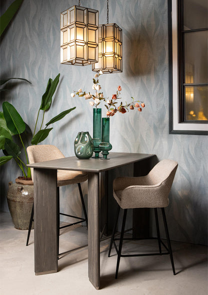 Barstoel Fal Low Opulence Taupe Set van 2 PTMD