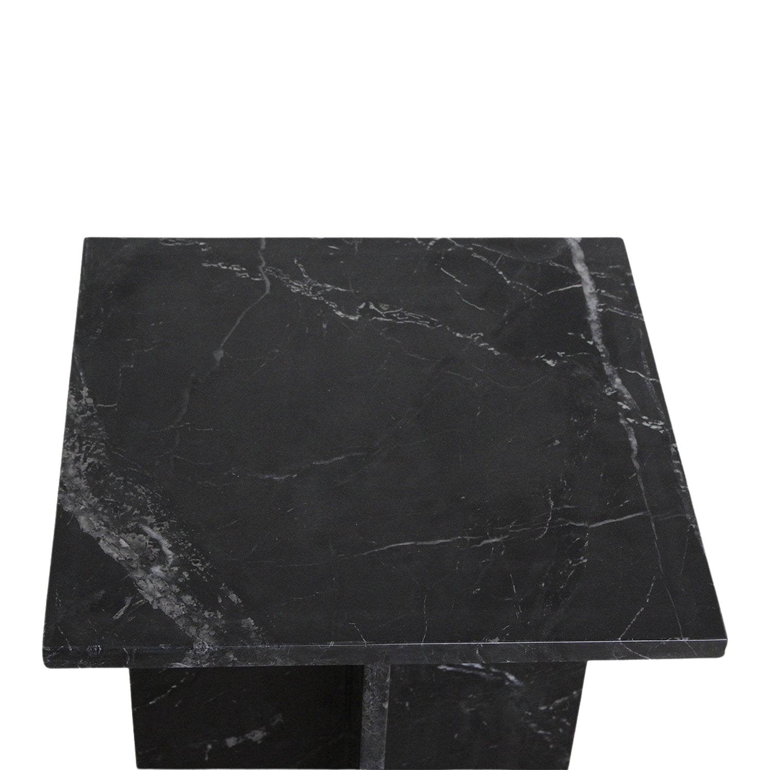 Bijzettafel Shanghai Marmer Zwart Raw Materials