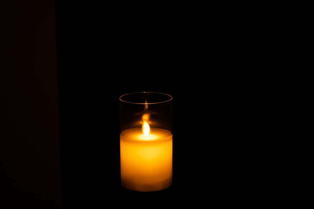 Ledlamp Blinkend Glas Transparant Small