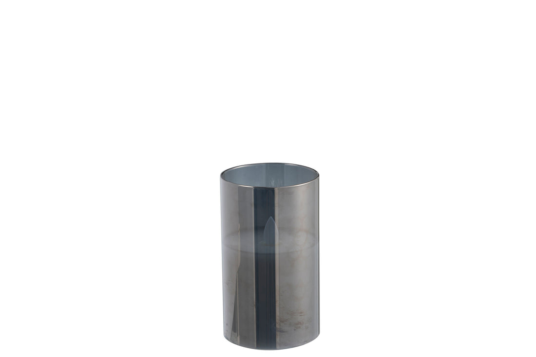 Ledlamp Blinkend Glas Grijs Small