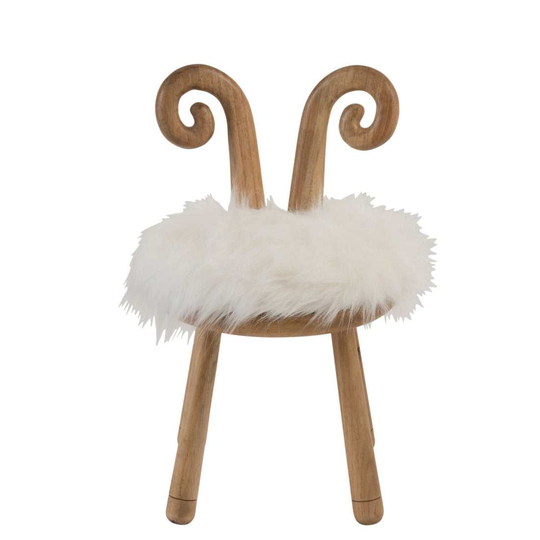 Stoel Oor Schaap Hout Naturel J-Line