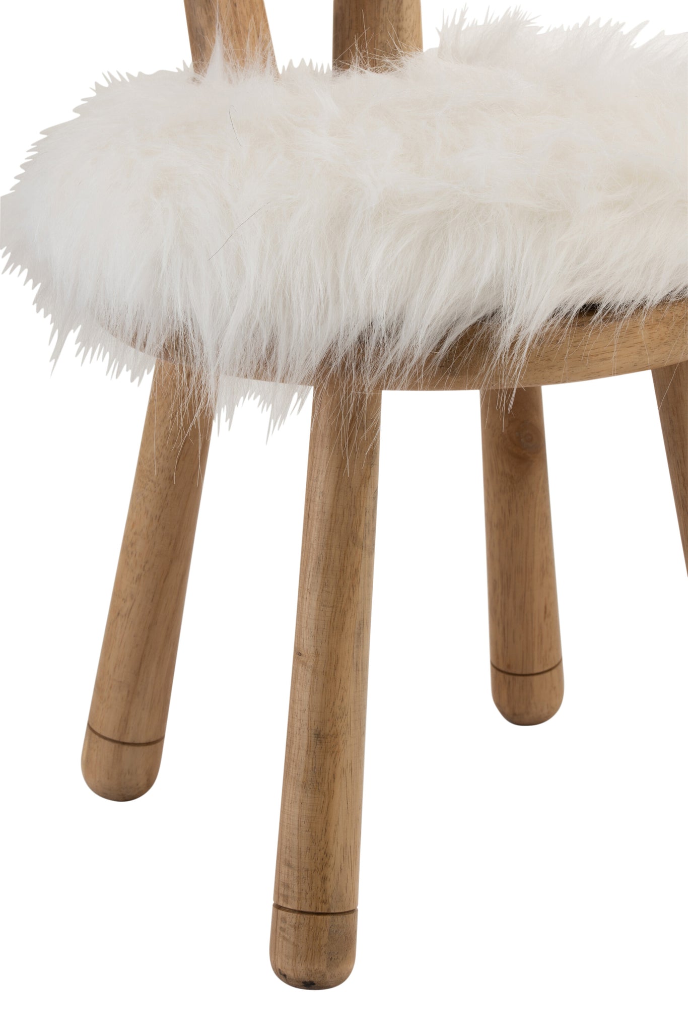 Stoel Oor Schaap Hout Naturel J-Line