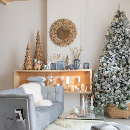 Kerstboom Plastiek Besneeuwd Groen Large H325cm J-Line