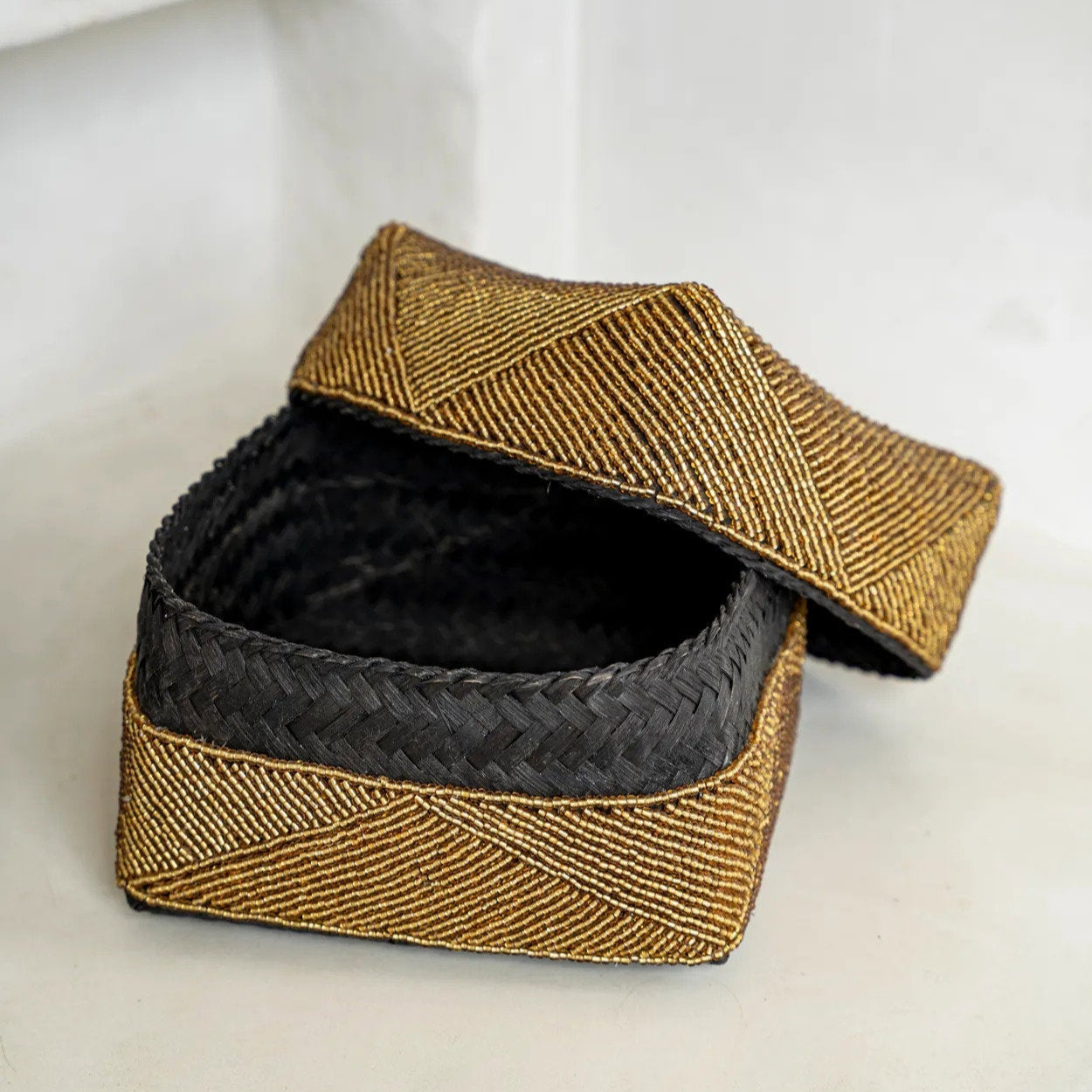 De Beaded Mand - Goud - S