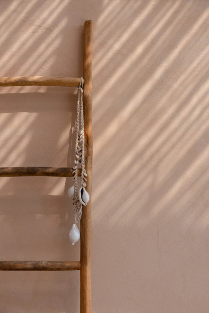 De Big White Cowrie Schelpenketting