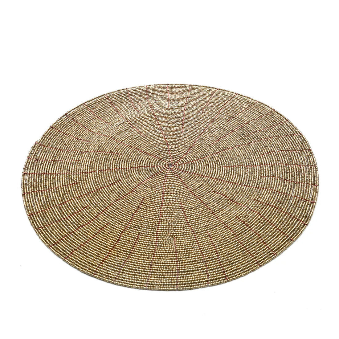The Beaded Placemat Goud