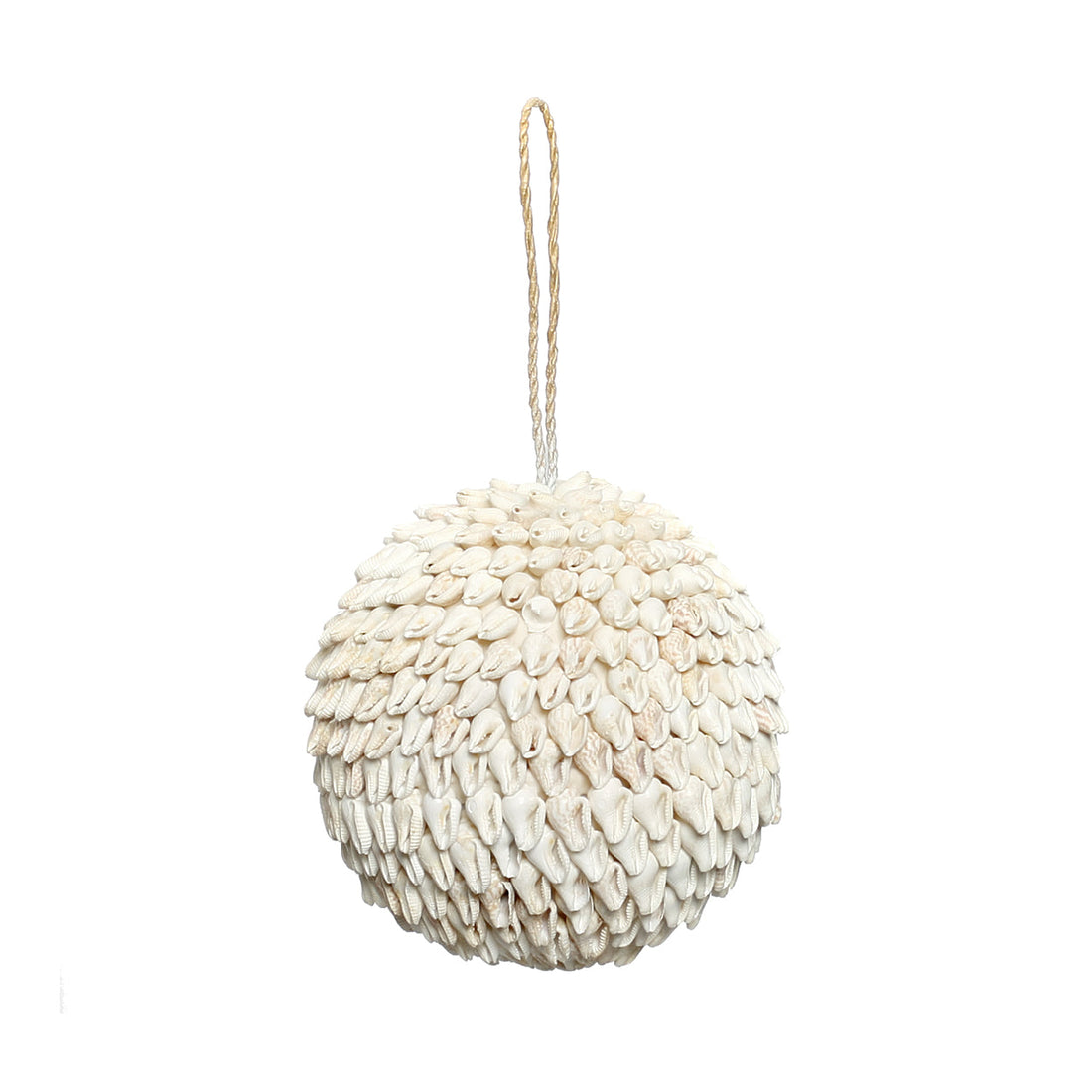 De Bubble Shell Bal Hanger - Wit - L