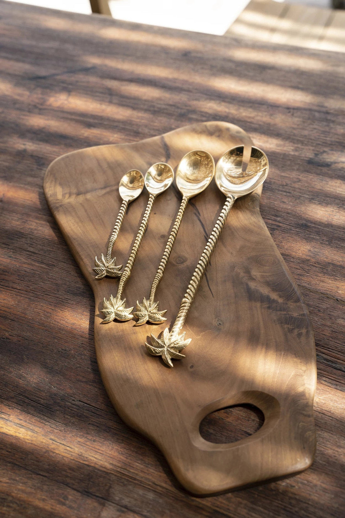 De Palm Tree Lepel - Goud