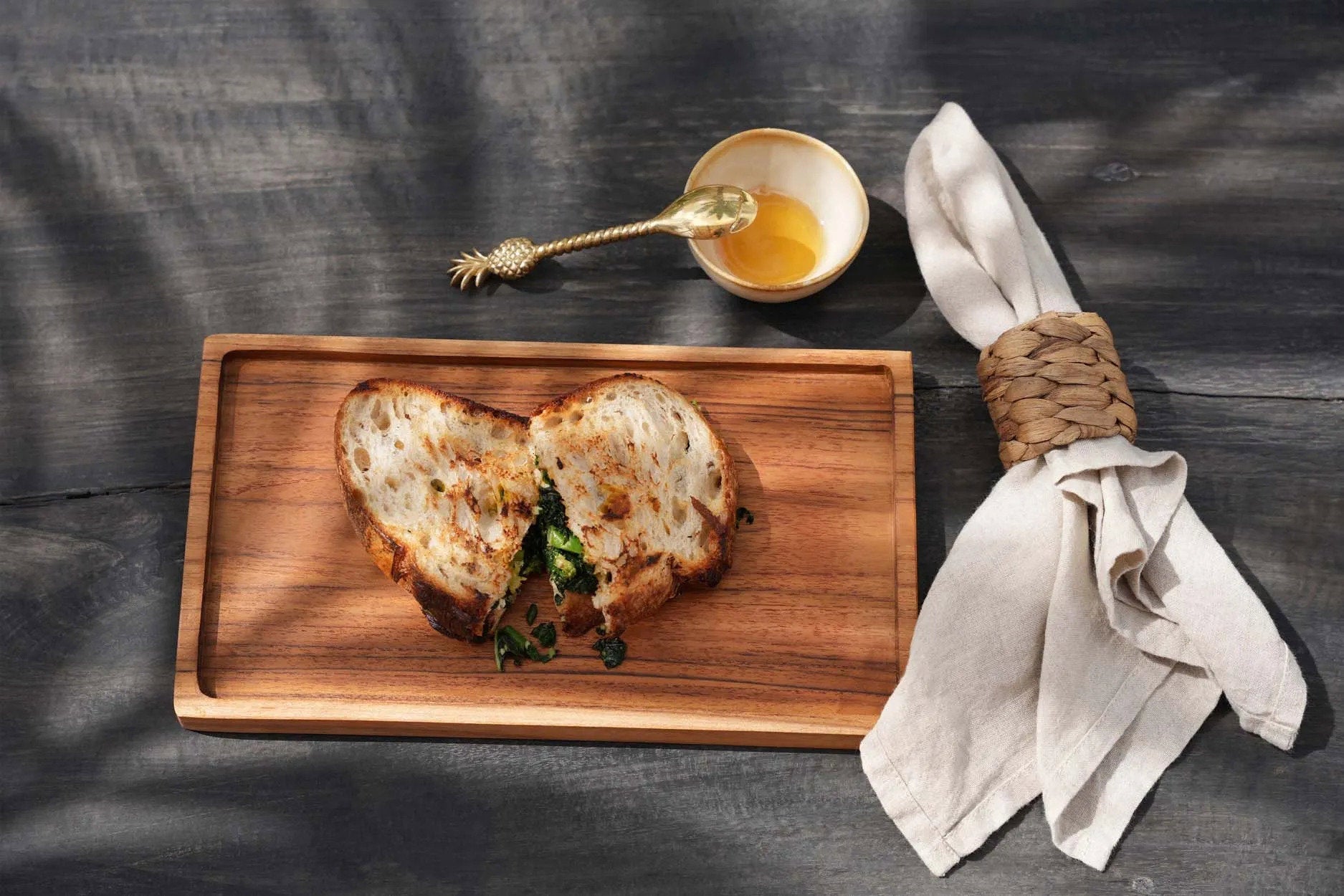 The Pineapple Tea Spoon - Gold