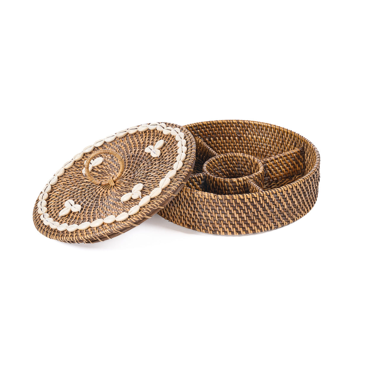 De Rattan Vakkenmand Natuurlijk Bruin Bazar Bizar