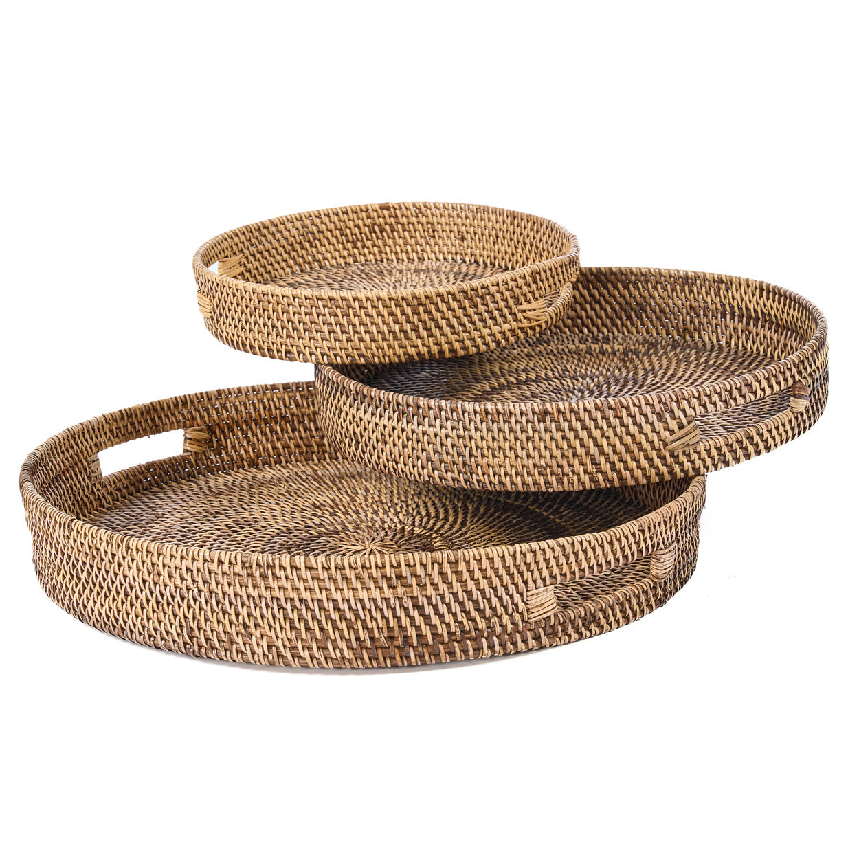 De Carry-All Dienbladen - Natuurlijk Bruin - L